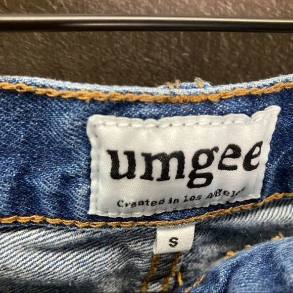 Umgee Distressed Denim Mini Skirt - Picture 8 of 10